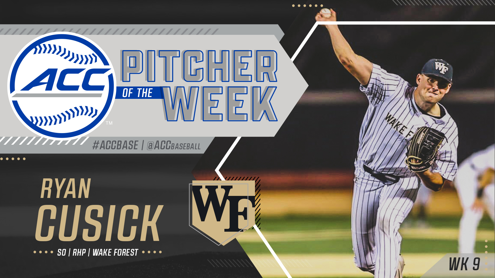 Miami's Toral, Wake Forest's Cusick Earn ACC Baseball Weekly Honors -  Atlantic Coast Conference