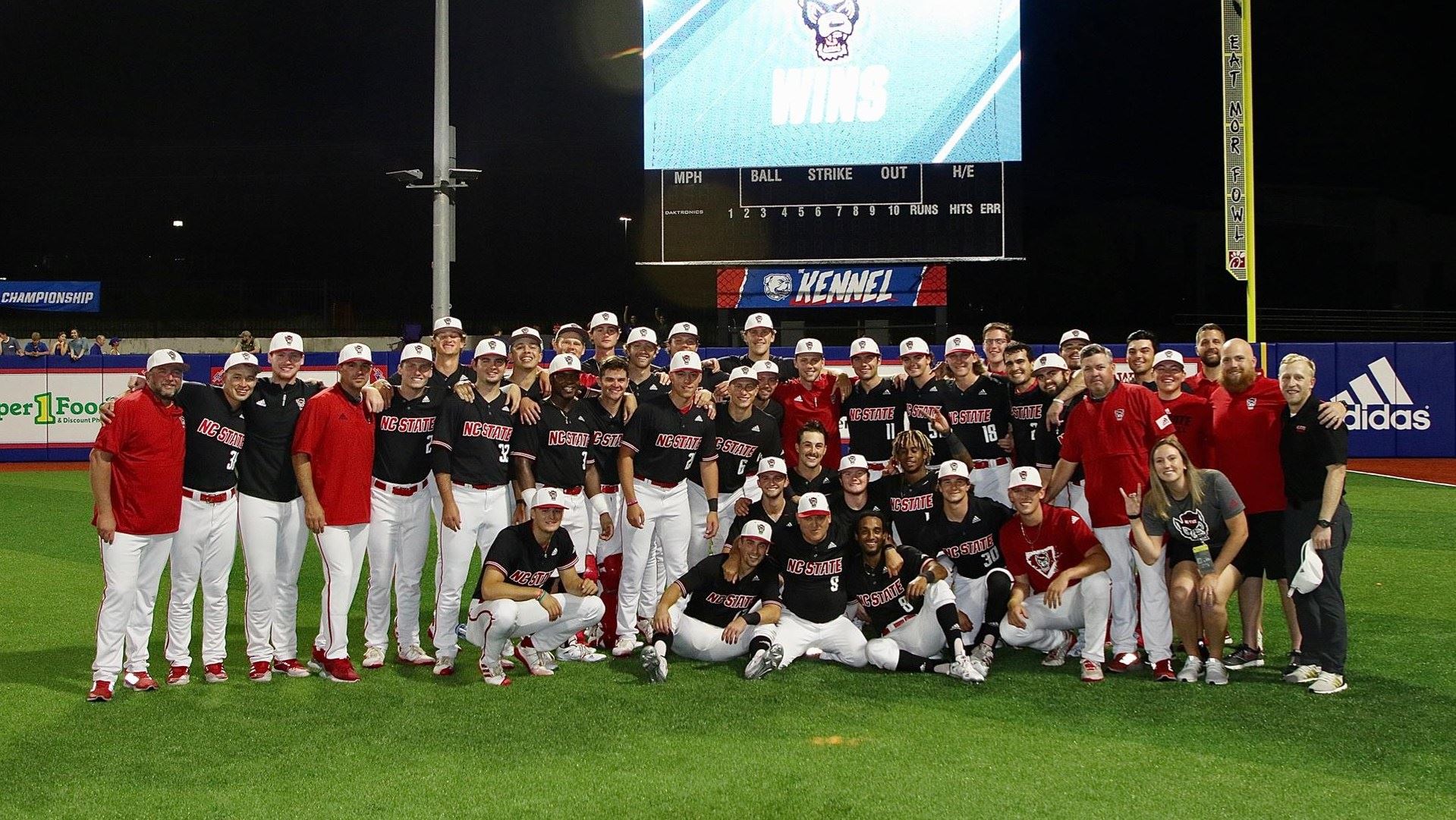 Who will NC State Wolfpack play in the NCAA Super Regional